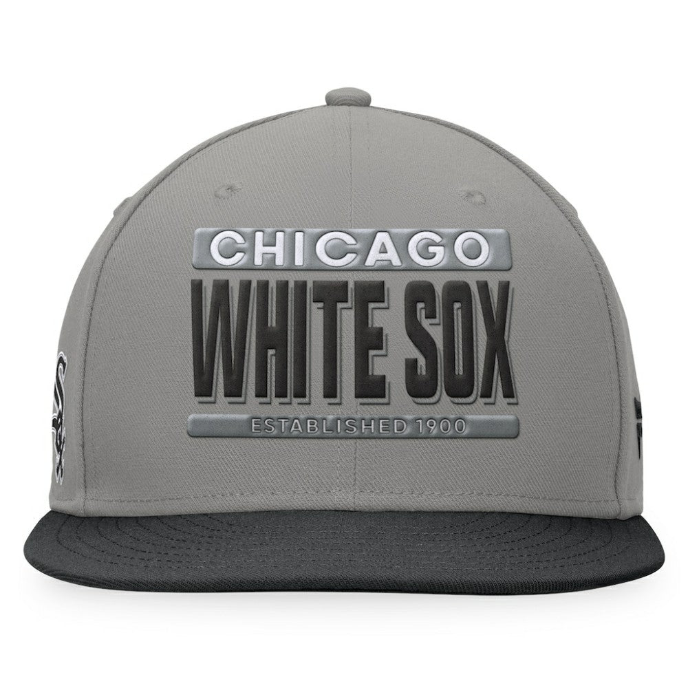 Chicago White Sox Fanatics Line Drive Two-Tone Snapback Hat - MLB Hats
