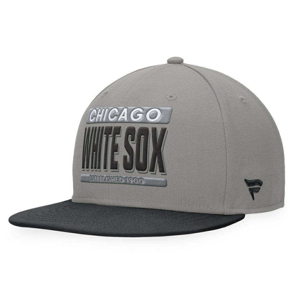 Chicago White Sox Fanatics Line Drive Two-Tone Snapback Hat - MLB Hats