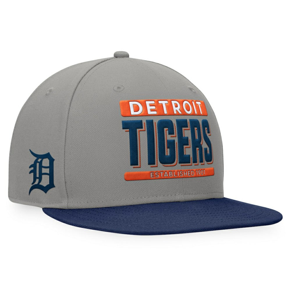 Detroit Tigers Fanatics Line Drive Two-Tone Snapback Hat - MLB Hats