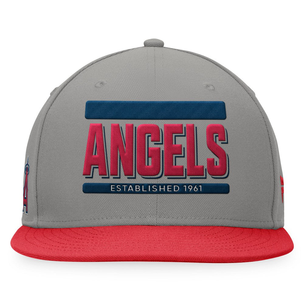 Los Angeles Angels Fanatics Line Drive Two-Tone Snapback Hat - MLB Hats