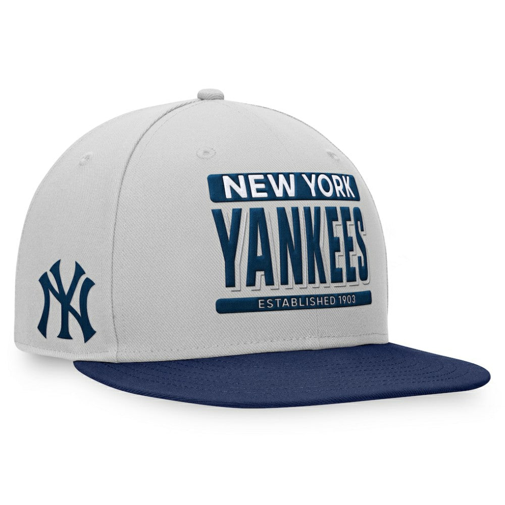 New York Yankees Fanatics Line Drive Two-Tone Snapback Hat - MLB Hats