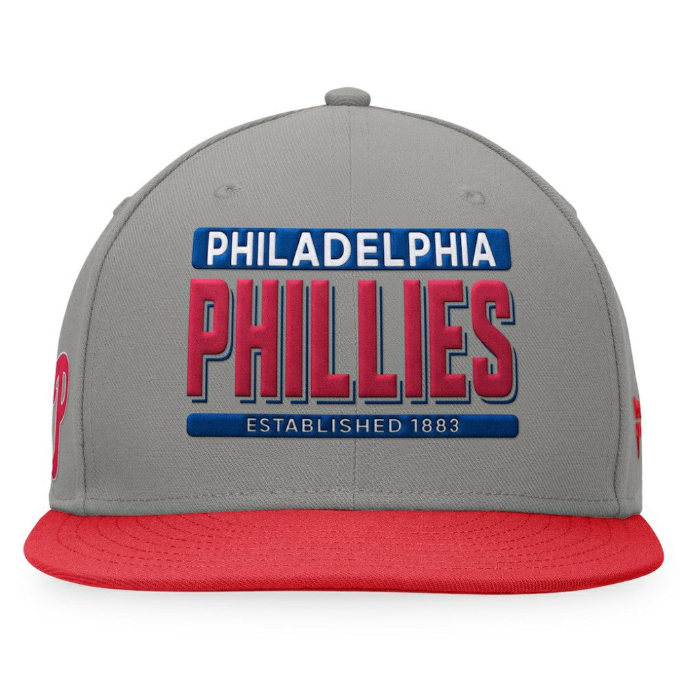 Philadelphia Phillies Fanatics Line Drive Two-Tone Snapback Hat - MLB Hats