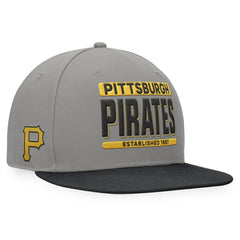 Pittsburgh Pirates Fanatics Line Drive Two-Tone Snapback Hat - MLB Hats