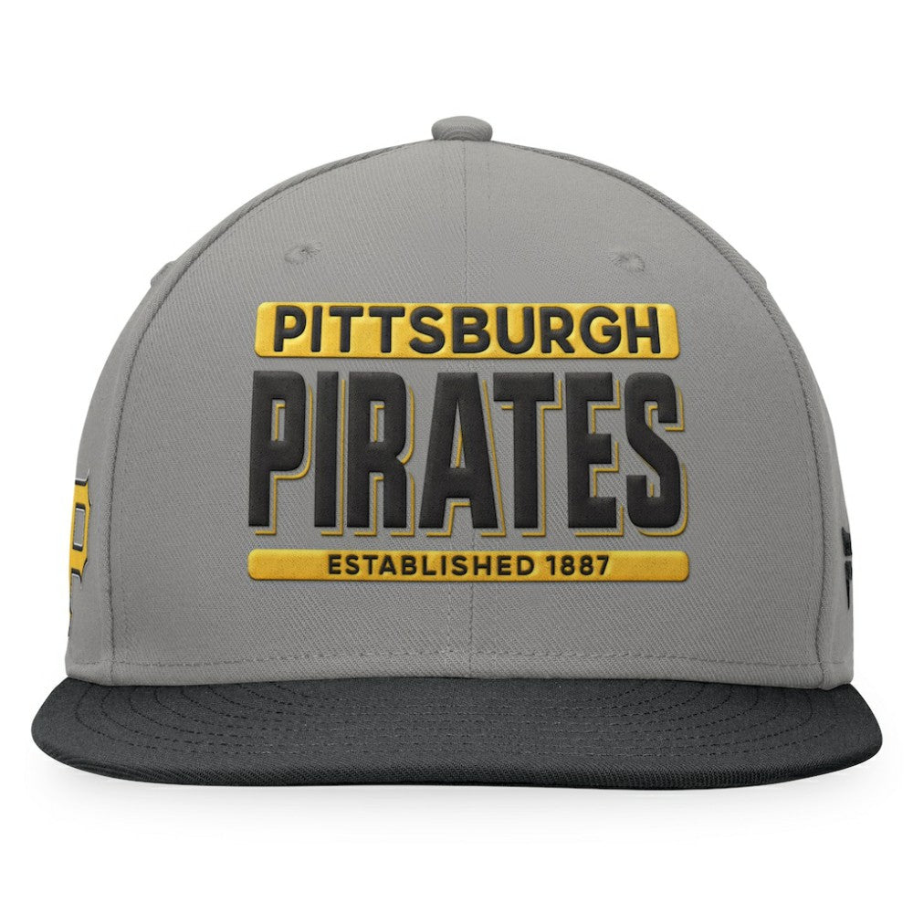 Pittsburgh Pirates Fanatics Line Drive Two-Tone Snapback Hat - MLB Hats