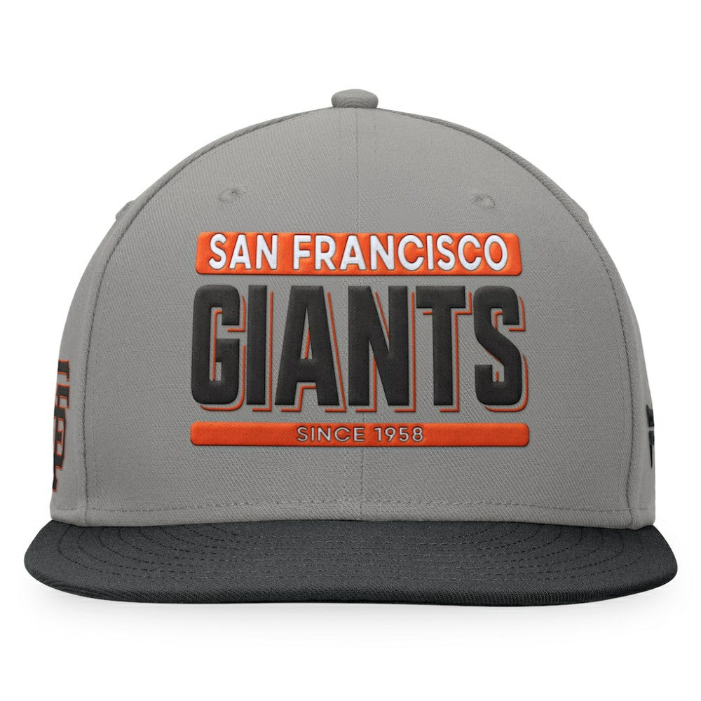 San Francisco Giants Fanatics Line Drive Two-Tone Snapback Hat - MLB Hats