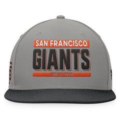 San Francisco Giants Fanatics Line Drive Two-Tone Snapback Hat - MLB Hats