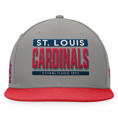 St. Louis Cardinals Fanatics Line Drive Two-Tone Snapback Hat - MLB Hats