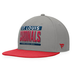 St. Louis Cardinals Fanatics Line Drive Two-Tone Snapback Hat - MLB Hats