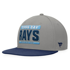 Tampa Bay Rays Fanatics Line Drive Two-Tone Snapback Hat - MLB Hats