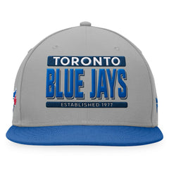 Toronto Blue Jays Fanatics Line Drive Two-Tone Snapback Hat - MLB Hats