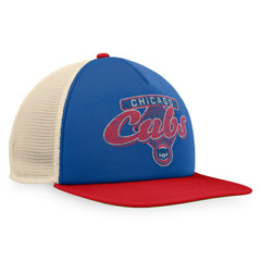 Chicago Cubs Fanatics Cooperstown Collection Talley Foam Trucker Snapback Hat - MLB Hats