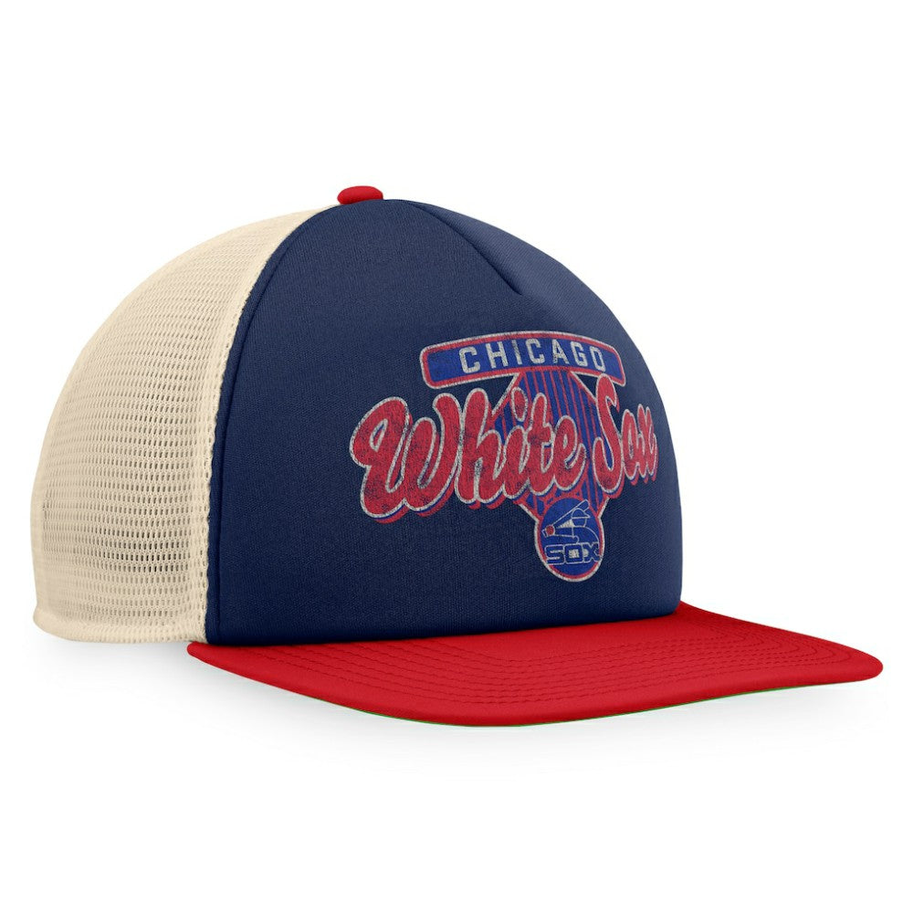 Chicago White Sox Fanatics Cooperstown Collection Talley Foam Trucker Snapback Hat - MLB Hats