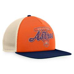 Houston Astros Fanatics Cooperstown Collection Talley Foam Trucker Snapback Hat - MLB Hats