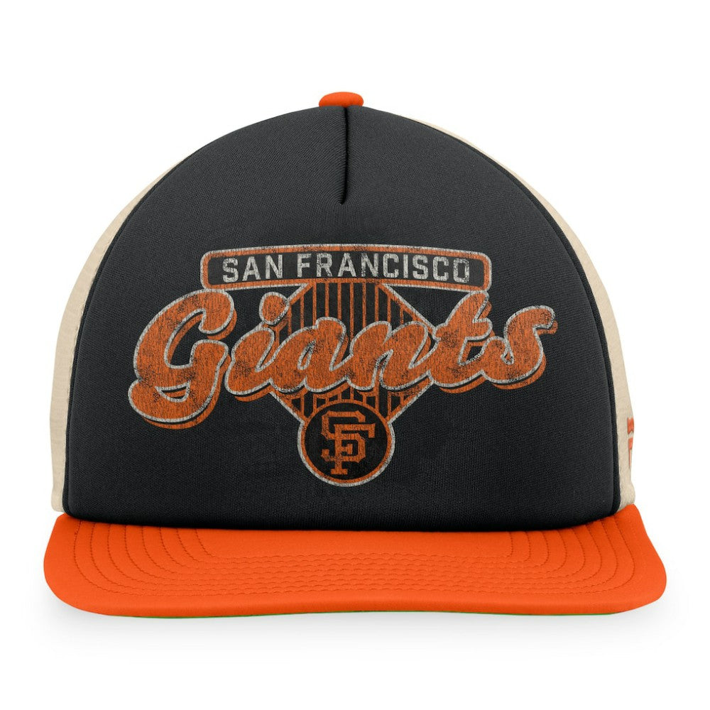 San Francisco Giants Fanatics Cooperstown Collection Talley Foam Trucker Snapback Hat - MLB Hats
