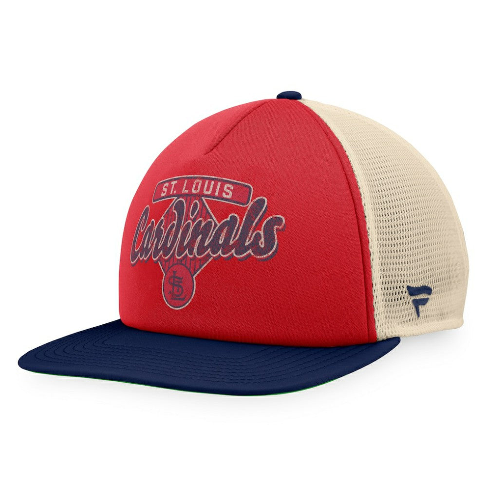 St. Louis Cardinals Fanatics Cooperstown Collection Talley Foam Trucker Snapback Hat - MLB Hats