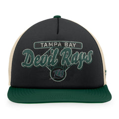 Tampa Bay Rays Fanatics Cooperstown Collection Talley Foam Trucker Snapback Hat - MLB Hats