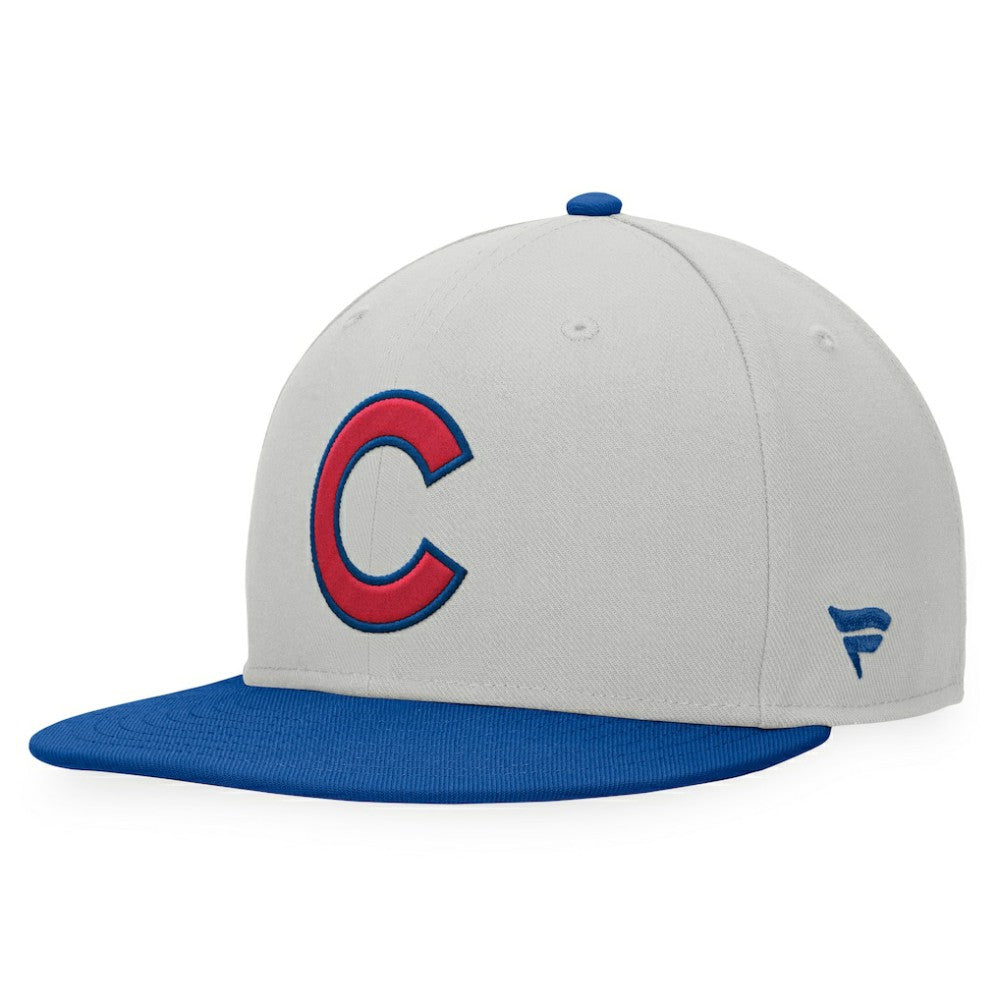 Chicago Cubs Fanatics Glory Days Two-Tone Snapback Hat - MLB Hats