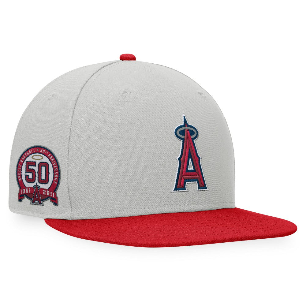 Los Angeles Angels Fanatics Glory Days Two-Tone Snapback Hat - MLB Hats