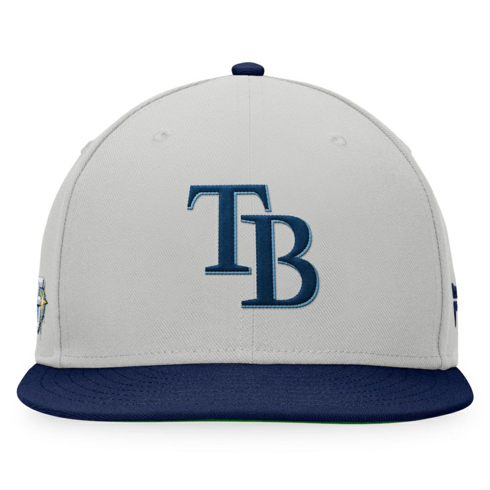 Tampa Bay Rays Fanatics Glory Days Two-Tone Snapback Hat - MLB Hats