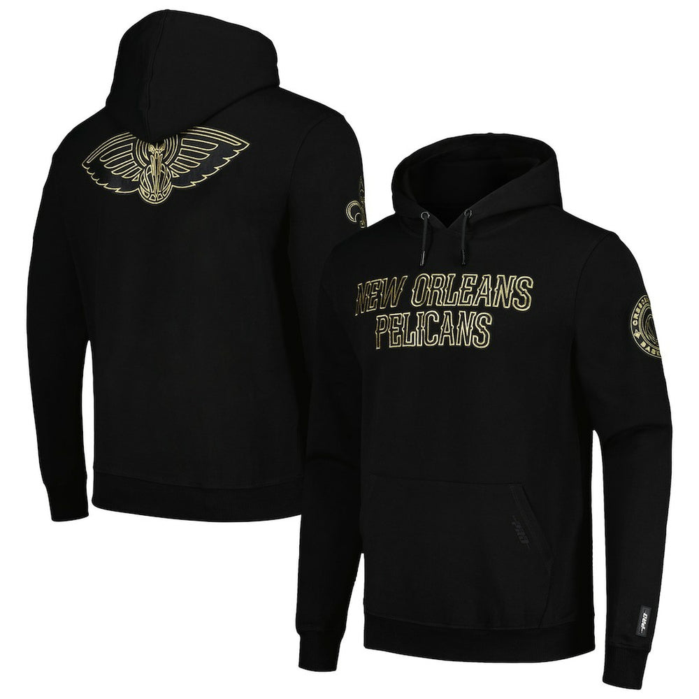 New Orleans Pelicans Pro Standard Black & Gold Pullover Hoodie shop | NBA