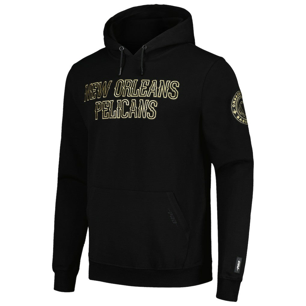 New Orleans Pelicans Pro Standard Black & Gold Pullover Hoodie shop | NBA