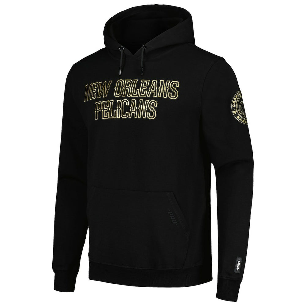 New Orleans Pelicans Pro Standard Black & Gold Pullover Hoodie shop | NBA