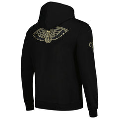 New Orleans Pelicans Pro Standard Black & Gold Pullover Hoodie shop | NBA