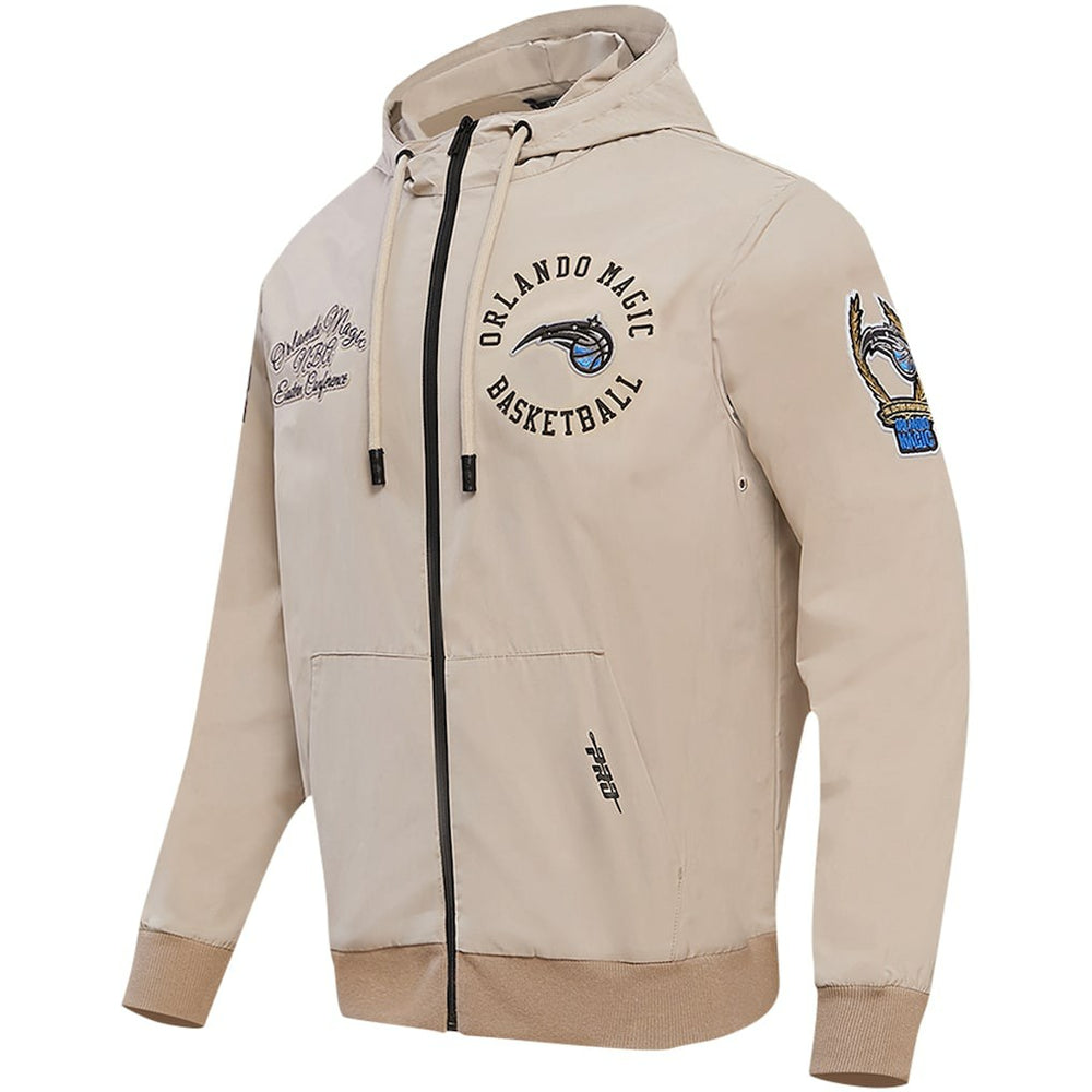 Khaki Orlando Magic Pro Standard Hybrid Full-Zip Hoodie | NBA