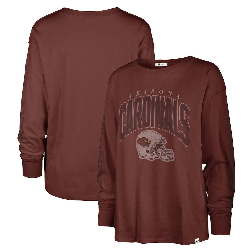 Arizona Cardinals '47 Women's Tom Cat Lightweight Long Sleeve T-Shirt | NFL New