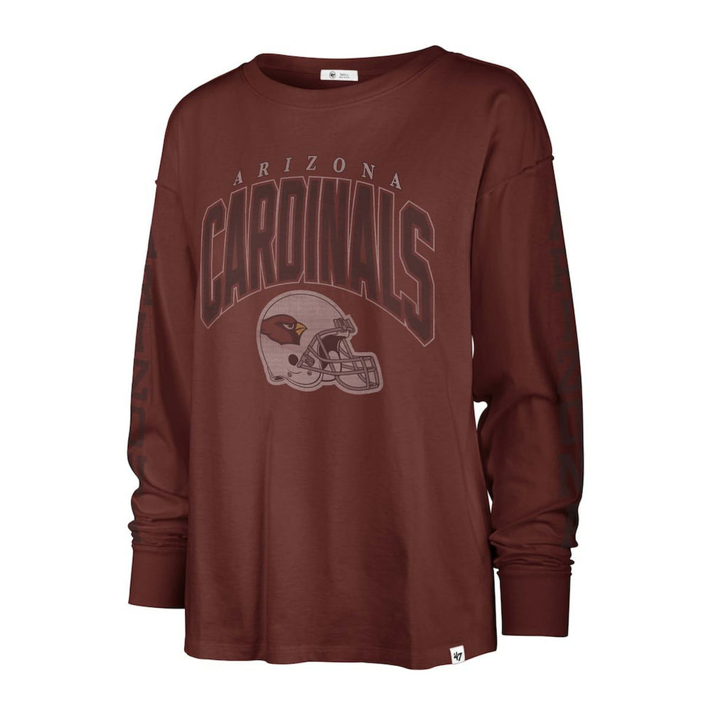 Arizona Cardinals '47 Women's Tom Cat Lightweight Long Sleeve T-Shirt | NFL New