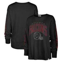 Atlanta Falcons '47 Women's Tom Cat Lightweight Long Sleeve T-Shirt | NFL Outlet
