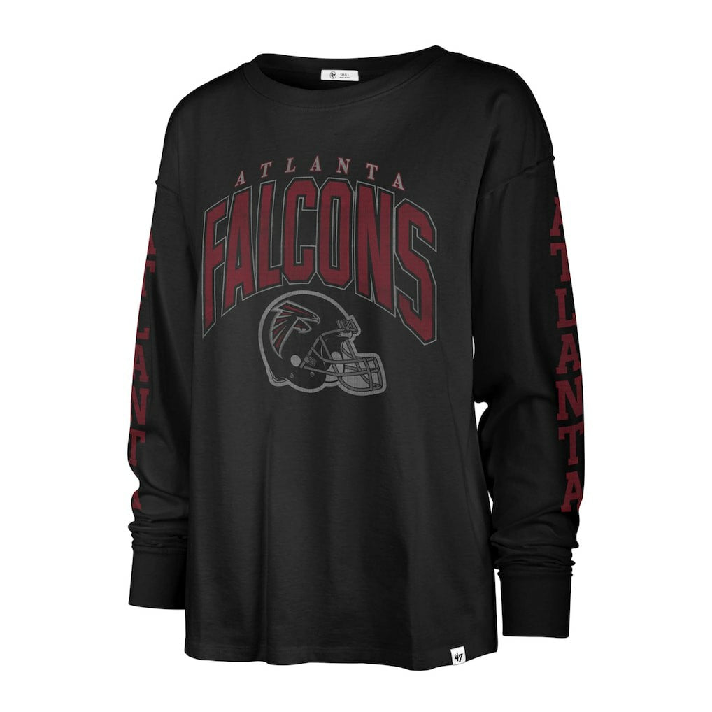 Atlanta Falcons '47 Women's Tom Cat Lightweight Long Sleeve T-Shirt | NFL Outlet