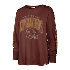 Washington Commanders '47 Women's Tom Cat Lightweight Long Sleeve T-Shirt | NFL US