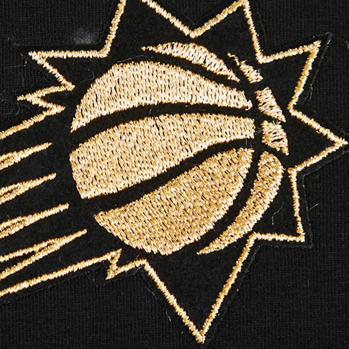 Black Phoenix Suns Pro Standard Women's Holiday Glam Boxy T-Shirt | NBA