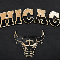 Black Chicago Bulls Pro Standard Women's Glam Cropped Pullover Sweatshirt - Black for sale | NBA