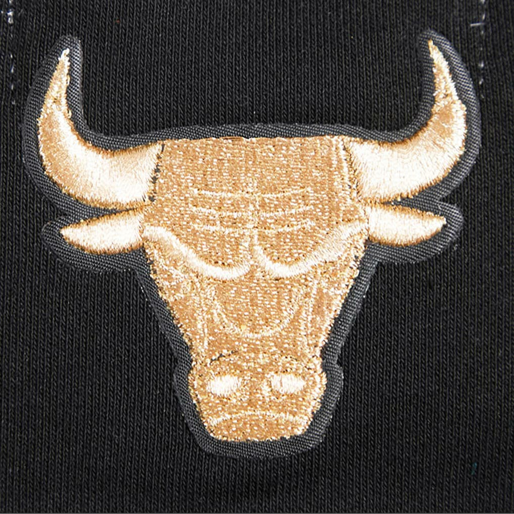 Black Chicago Bulls Pro Standard Women's Glam Cropped Pullover Sweatshirt - Black for sale | NBA