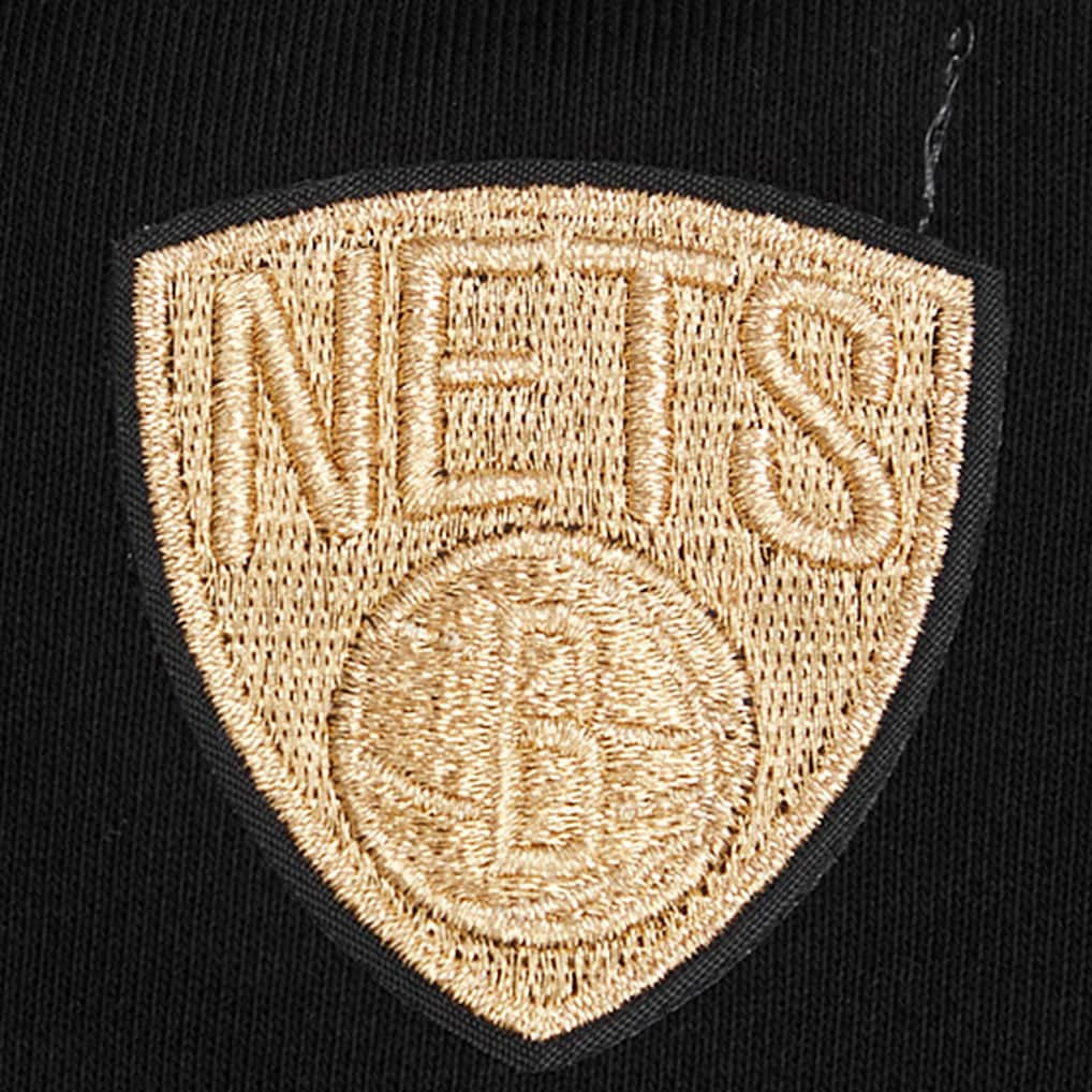 Black Brooklyn Nets Pro Standard Women's Glam Cropped Pullover Sweatshirt - Black shop | NBA