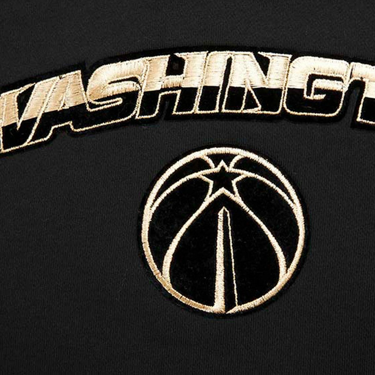 Black Washington Wizards Pro Standard Women's Glam Cropped Pullover Sweatshirt - Black cheap | NBA