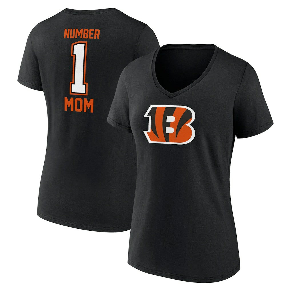 Cincinnati Bengals Women's Mother's Day V-Neck T-Shirt | NFL New