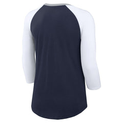 Dallas Cowboys Women's Knockout Arch Raglan Tri-Blend 3/4-Sleeve T-Shirt | NFL On sale