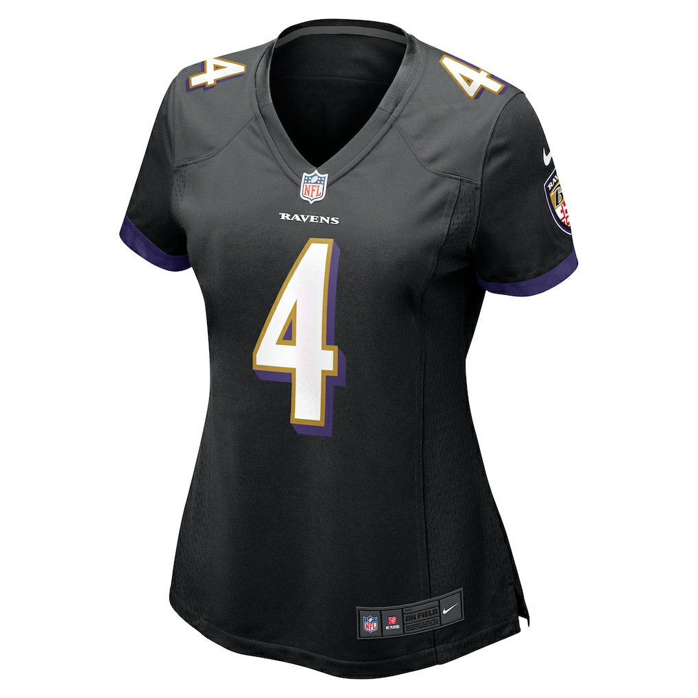 Baltimore Ravens Zay Flowers  Women's Alternate Game Jersey | NFL Sale