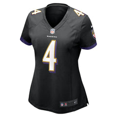 Baltimore Ravens Zay Flowers  Women's Alternate Game Jersey | NFL Sale