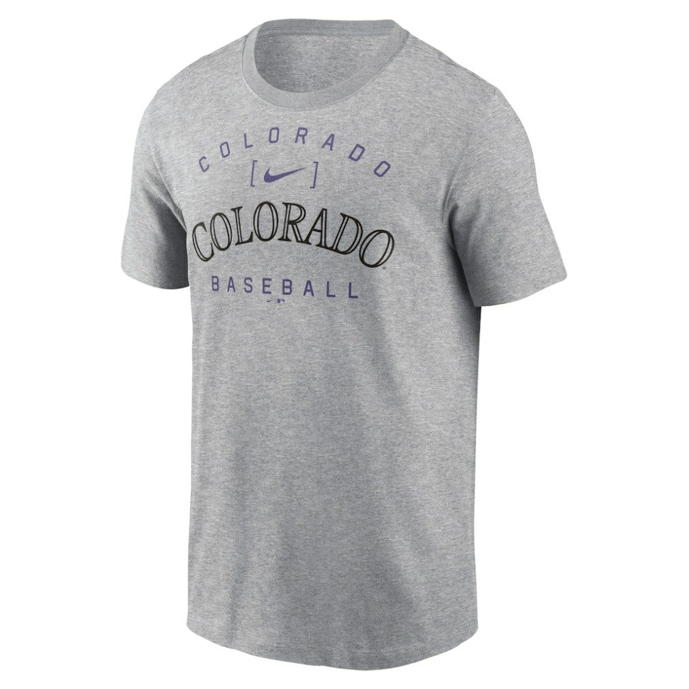 Colorado Rockies Nike Home Team Athletic Arch T-Shirt - MLB T-shirts