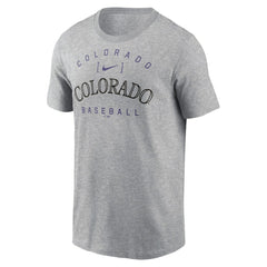 Colorado Rockies Nike Home Team Athletic Arch T-Shirt - MLB T-shirts