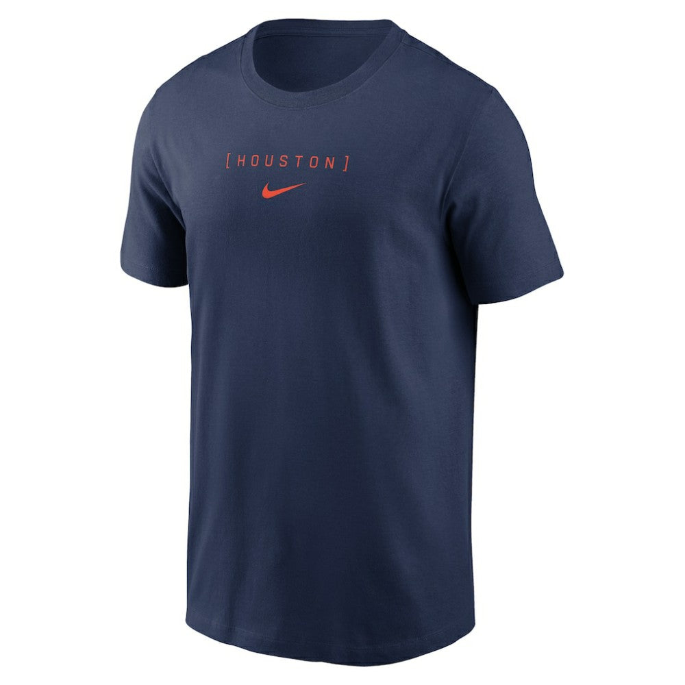 Houston Astros Nike Large Logo Back Stack T-Shirt - MLB T-shirts