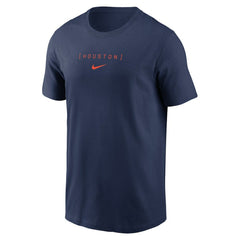 Houston Astros Nike Large Logo Back Stack T-Shirt - MLB T-shirts