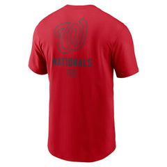 Washington Nationals Nike Large Logo Back Stack T-Shirt - MLB T-shirts