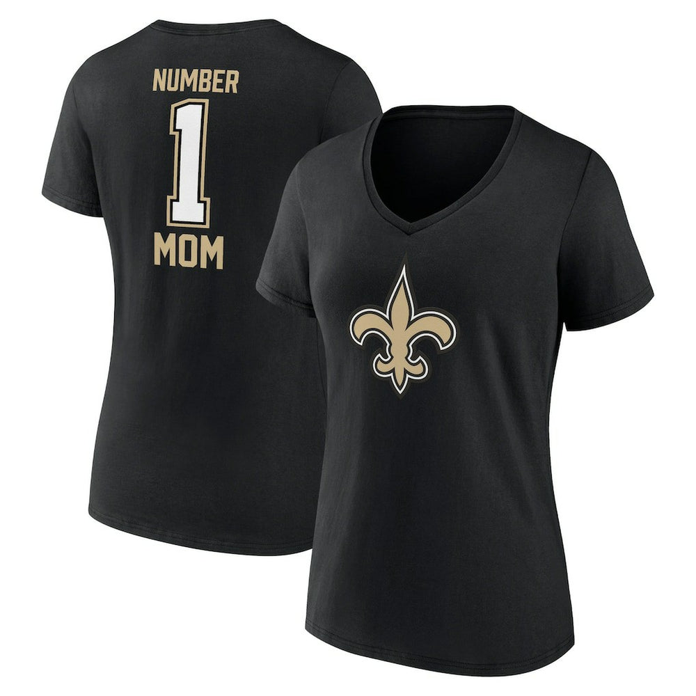 New Orleans Saints Women's Mother's Day V-Neck T-Shirt | NFL New