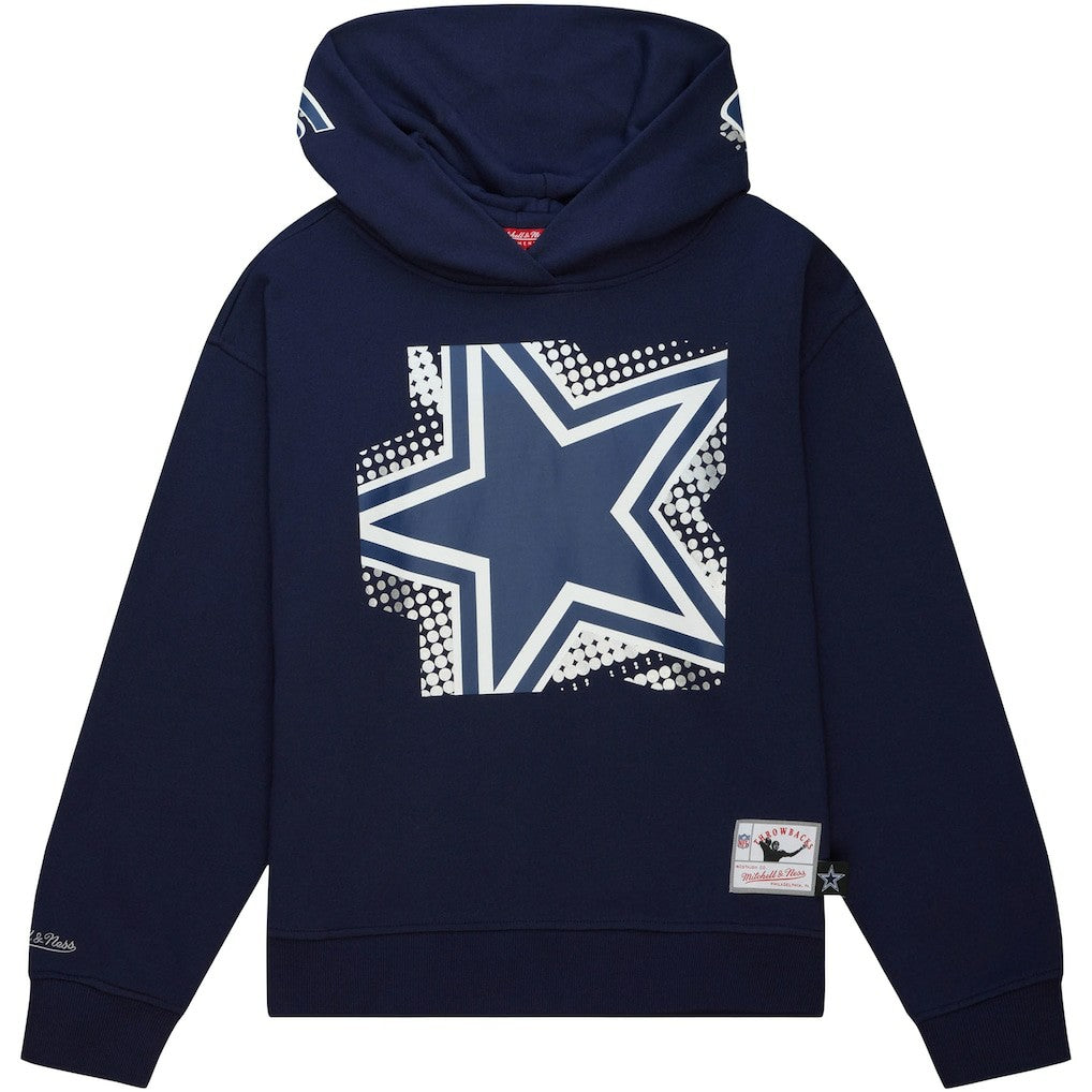 Dallas Cowboys Women's Gridiron Classics Big Face 7.0 Pullover Hoodie | NFL Outlet