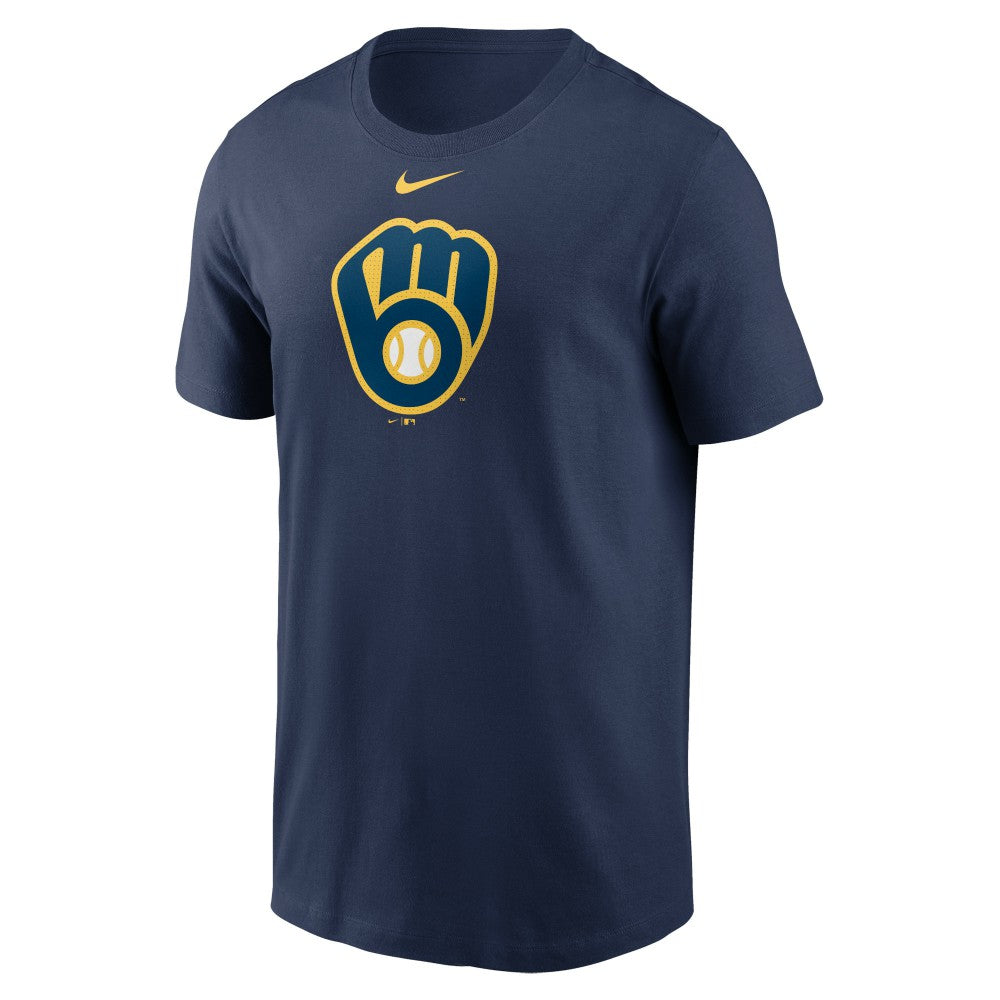Milwaukee Brewers Nike Fuse Large Logo T-Shirt - MLB T-shirts